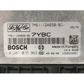 Recambio de centralita motor uce para mazda 3 berlina (bk) 1.6 crdt active referencia OEM IAM 0281015963  