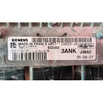 Recambio de centralita motor uce para ford focus berlina (cap) ambiente (d) referencia OEM IAM 4M5112A650JK  