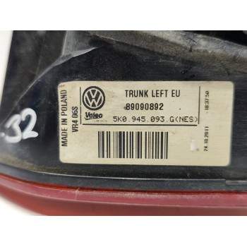 Recambio de piloto trasero izquierdo interior para volkswagen golf vi (5k1) rabbit bluemotion referencia OEM IAM 5K0945093G  