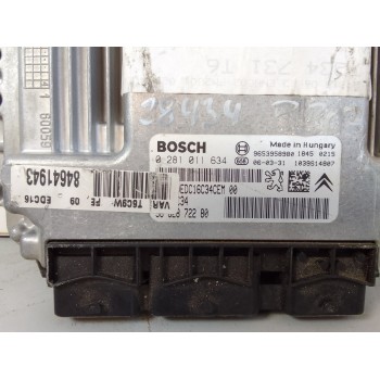 Recambio de centralita motor uce para peugeot 307 break/sw (s2) sw pack referencia OEM IAM 9662872280  