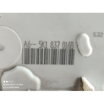 Recambio de cerradura puerta delantera derecha para volkswagen golf vi cabriolet (517) advance referencia OEM IAM 5K1837016B  