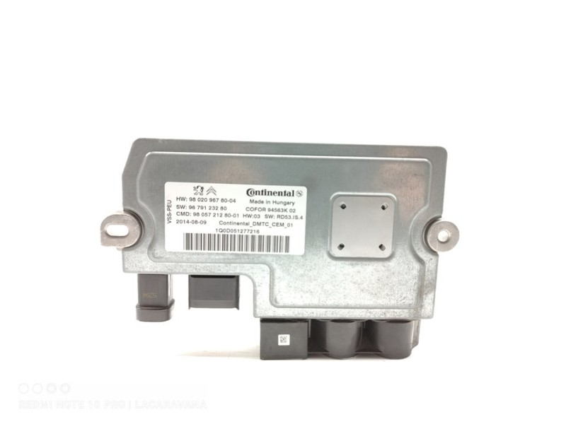 Recambio de modulo electronico para peugeot 5008 allure referencia OEM IAM 9802096780  