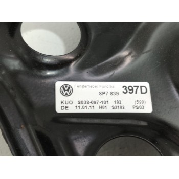 Recambio de elevalunas trasero izquierdo para volkswagen golf vi cabriolet (517) advance referencia OEM IAM 8P7839397D  