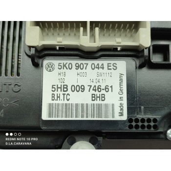 Recambio de mando climatizador para volkswagen golf vi cabriolet (517) advance referencia OEM IAM 5K0907044ES  
