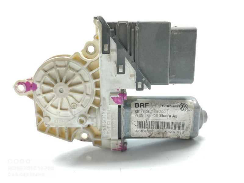 Recambio de motor elevalunas trasero izquierdo para skoda octavia berlina (1z3) elegance referencia OEM IAM 1K0959764E  