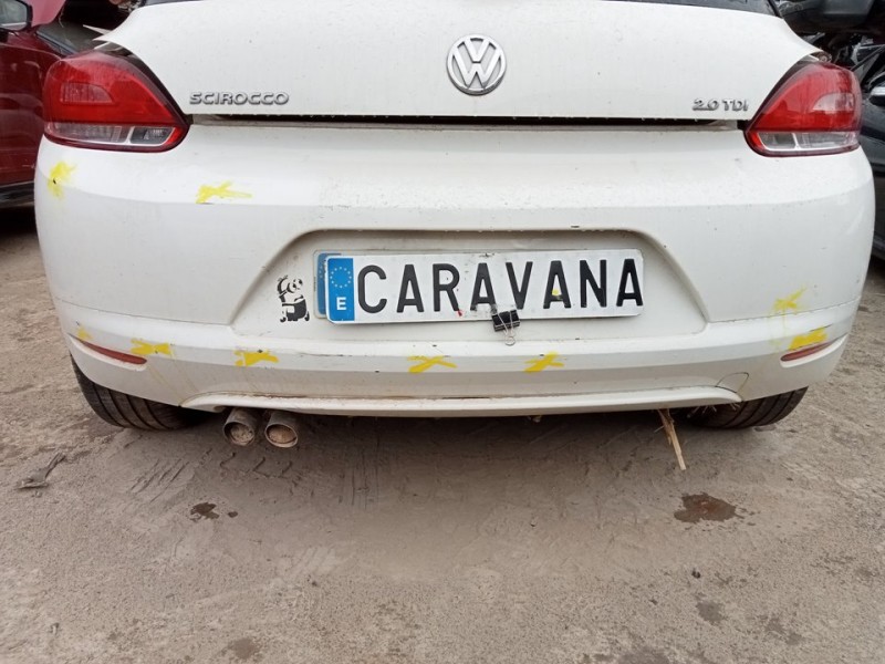 Recambio de paragolpes trasero para volkswagen scirocco (137) 2.0 tdi (103kw) referencia OEM IAM 1K8807417H  