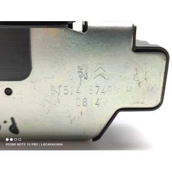 Recambio de cerradura maletero / porton para peugeot 5008 allure referencia OEM IAM 9151487499H  