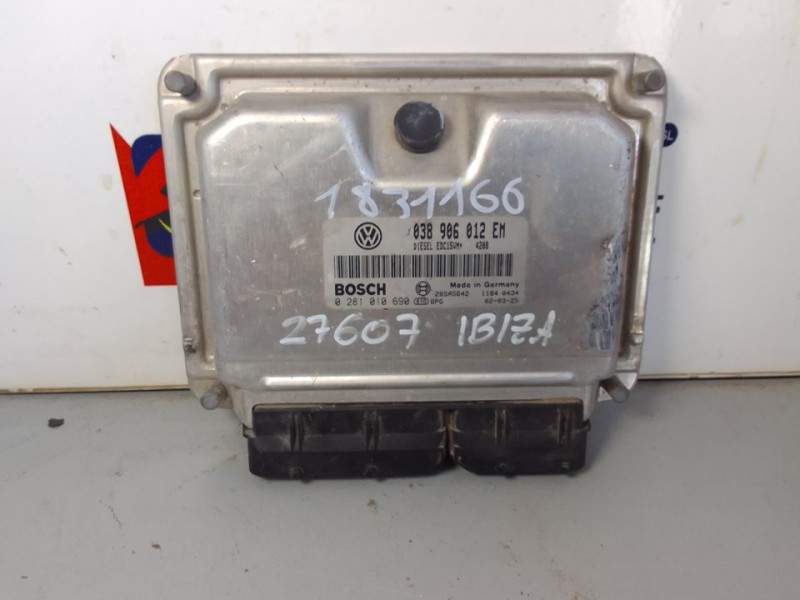 Recambio de centralita motor uce para seat ibiza (6l1) cool referencia OEM IAM 038906012EM  