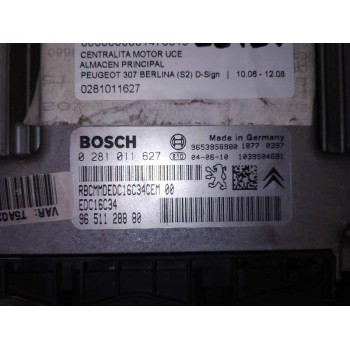 Recambio de centralita motor uce para peugeot 307 berlina (s2) d-sign referencia OEM IAM 9651128880  