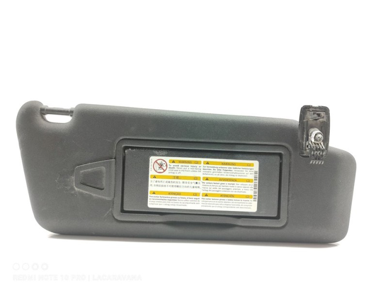 Recambio de parasol derecho para mercedes-benz clase c (w204) berlina c 220 cdi (204.008) referencia OEM IAM A2048102210  