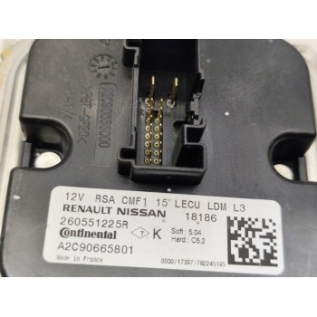 Recambio de centralita faros xenon para renault megane iv berlina 5p limited referencia OEM IAM 260551225R  