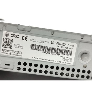 Recambio de sistema navegacion gps para audi q5 (8r) 2.0 tdi quattro (140kw) referencia OEM IAM 8R1035652H  