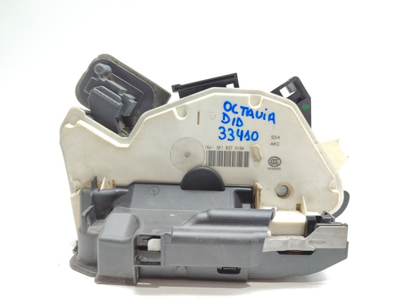 Recambio de cerradura puerta delantera derecha para skoda octavia combi (5e5) active referencia OEM IAM 5E1837016A  
