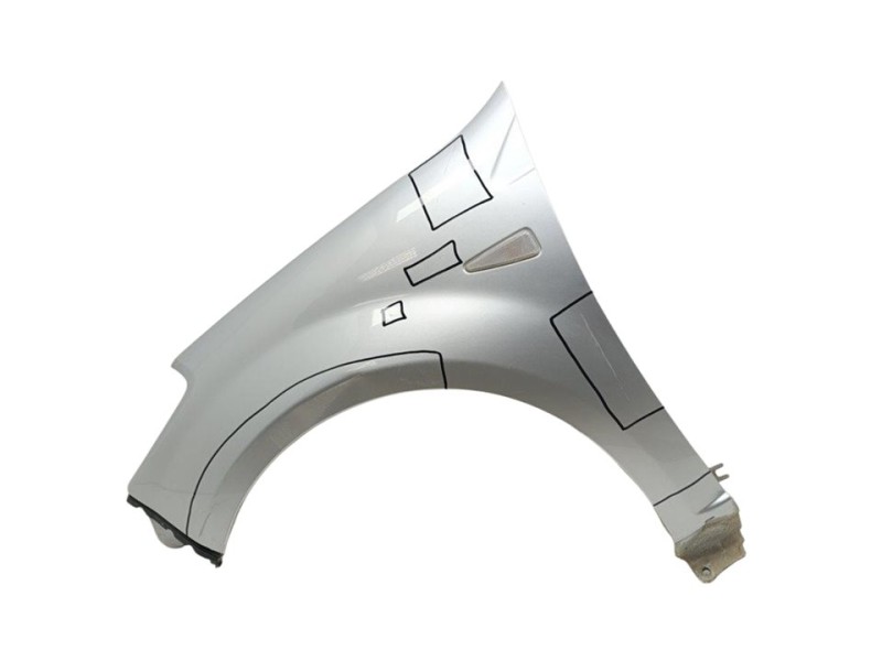 Recambio de aleta delantera izquierda para dacia sandero ambiance referencia OEM IAM 631017245R  