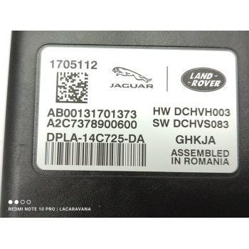 Recambio de modulo electronico para land rover range rover velar velar referencia OEM IAM DPLA14C725DA  