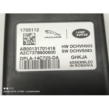 Recambio de modulo electronico para land rover range rover velar velar referencia OEM IAM DPLA14C725DA  