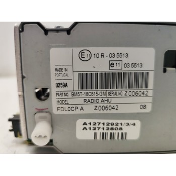 Recambio de sistema audio / radio cd para ford focus lim. (cb8) sport referencia OEM IAM BM5T18C815GM  