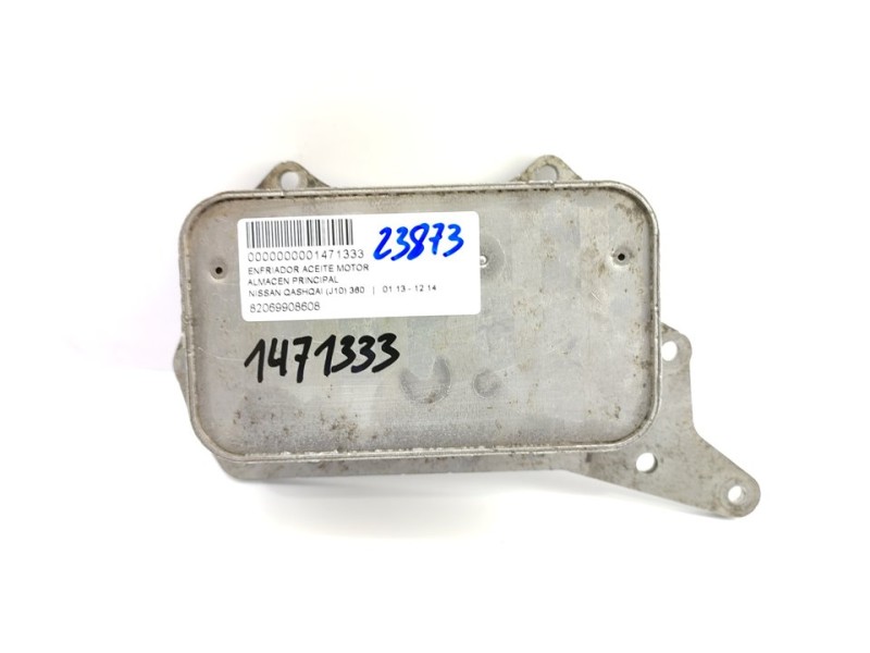 Recambio de enfriador aceite motor para nissan qashqai (j10) 360 referencia OEM IAM 82069908608  