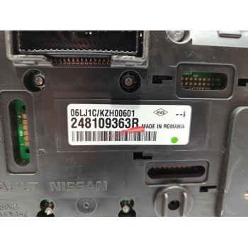 Recambio de cuadro instrumentos para renault captur ii intens referencia OEM IAM 248109363R  