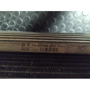 Recambio de radiador aceite para volkswagen touareg (7la) tdi v10 referencia OEM IAM 7L6422885A  