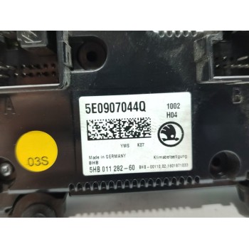 Recambio de mando climatizador para skoda octavia combi (5e5) active referencia OEM IAM 5E0907044Q  