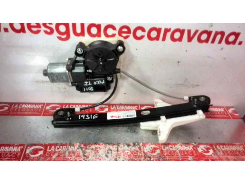 Recambio de elevalunas trasero izquierdo para volkswagen polo (6r1) advance referencia OEM IAM 6R0959811G  