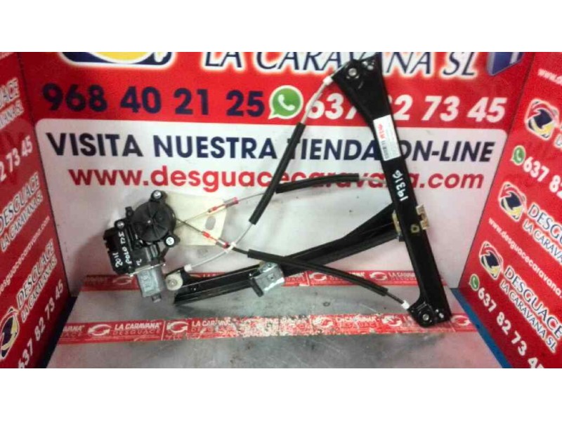 Recambio de elevalunas delantero izquierdo para volkswagen polo (6r1) advance referencia OEM IAM 6R0959801AB  
