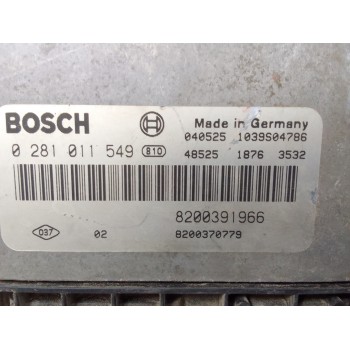 Recambio de centralita motor uce para renault megane ii berlina 5p dynamique referencia OEM IAM 8200391966  