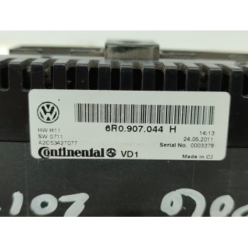 Recambio de mando calefaccion / aire acondicionado para volkswagen polo (6r1) advance referencia OEM IAM 6R0907044H  