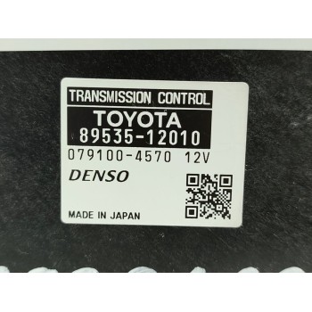 Recambio de centralita cambio automatico para toyota auris hybrid business referencia OEM IAM 8953512010  