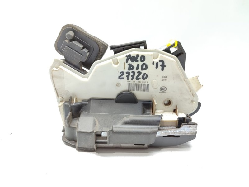 Recambio de cerradura puerta delantera derecha para volkswagen polo (6c1) advance bluemotion referencia OEM IAM 5K1837016J  
