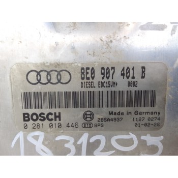 Recambio de centralita motor uce para audi a4 berlina (8e) 2.5 tdi quattro (132kw) referencia OEM IAM 8E0907401B  