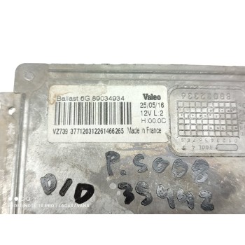 Recambio de centralita faros xenon para peugeot 5008 allure referencia OEM IAM 89034934  