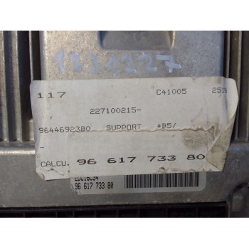 Recambio de centralita motor uce para citroën c4 berlina collection referencia OEM IAM 9661773380  