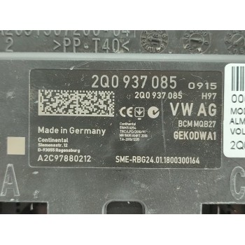 Recambio de modulo electronico para volkswagen polo advance referencia OEM IAM 2Q0937085  