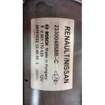 Recambio de motor arranque para renault kangoo dynamique acción especial referencia OEM IAM 233004868R  