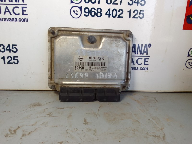 Recambio de centralita motor uce para seat ibiza (6l1) cool referencia OEM IAM 038906019NE  