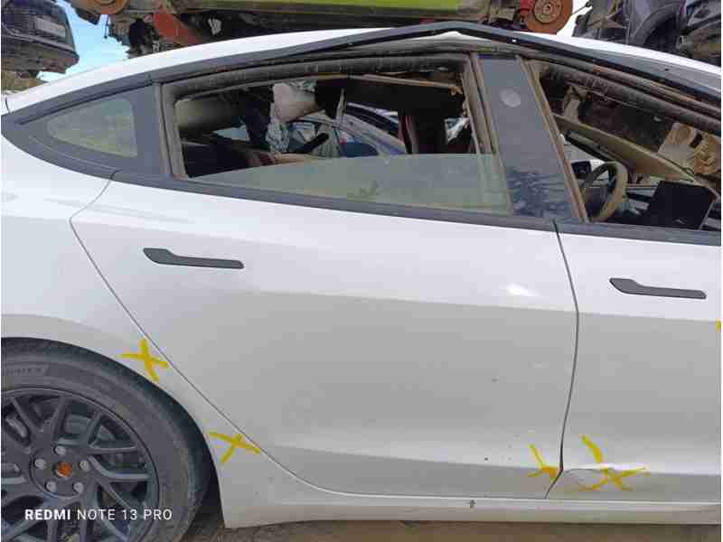 Recambio de puerta trasera derecha para tesla model 3 basis rwd referencia OEM IAM 1751848ECG  