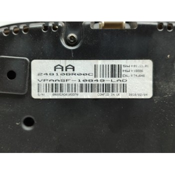 Recambio de cuadro instrumentos para nissan qashqai (j10) acenta referencia OEM IAM 24810BR00C  
