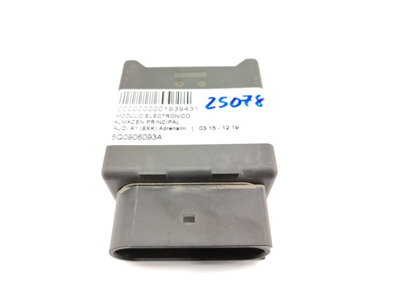 Recambio de modulo electronico para audi a1 sportback (8xf) adrenalin referencia OEM IAM 5Q0906093A  