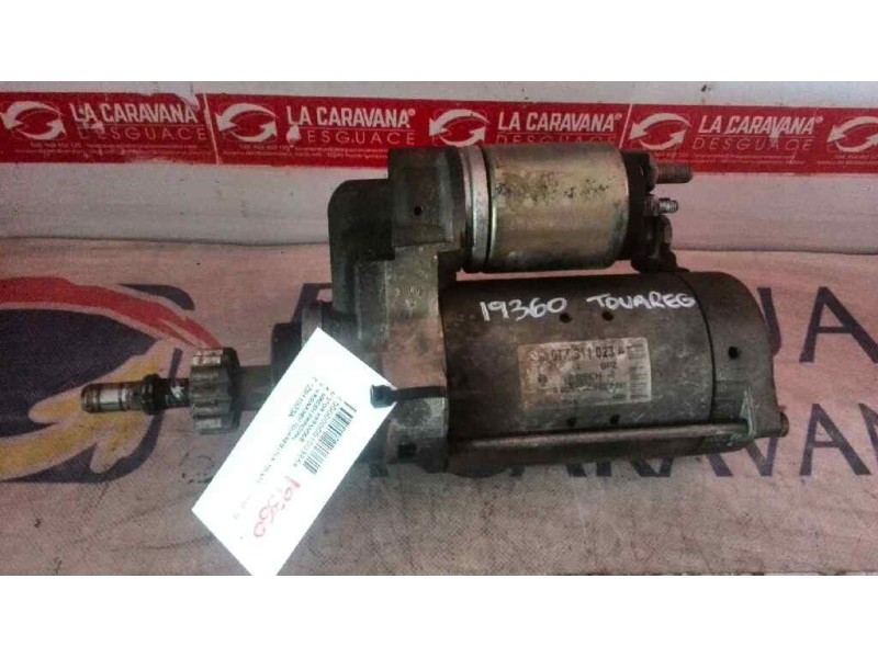 Recambio de motor arranque para volkswagen touareg (7la) tdi v10 referencia OEM IAM 07Z911023A  