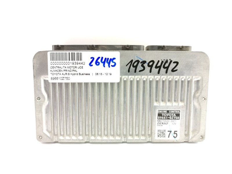Recambio de centralita motor uce para toyota auris hybrid business referencia OEM IAM 896610Z750  