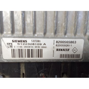 Recambio de centralita motor uce para renault megane ii berlina 5p authentique referencia OEM IAM 8200565863  
