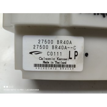 Recambio de mando climatizador para nissan qashqai (j10) acenta referencia OEM IAM 27500BR40A  