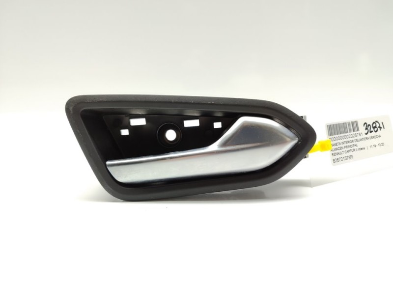 Recambio de maneta interior delantera derecha para renault captur ii intens referencia OEM IAM 826721378R  