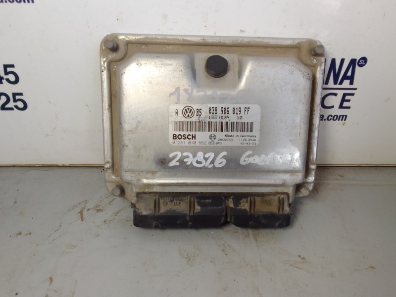 Recambio de centralita motor uce para volkswagen golf iv berlina (1j1) conceptline referencia OEM IAM 038906019FF  