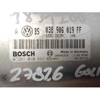 Recambio de centralita motor uce para volkswagen golf iv berlina (1j1) conceptline referencia OEM IAM 038906019FF  