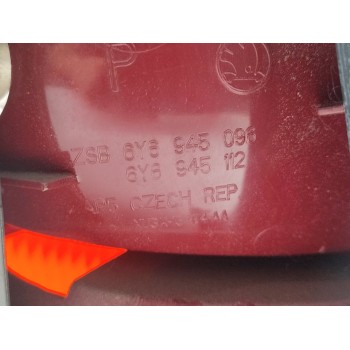 Recambio de piloto trasero derecho para skoda fabia (6y2/6y3) attractive referencia OEM IAM 6Y6945112  