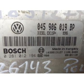 Recambio de centralita motor uce para volkswagen polo (9n3) advance referencia OEM IAM 045906019BP  
