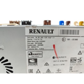 Recambio de sistema navegacion gps para renault captur ii intens referencia OEM IAM 259154246R  